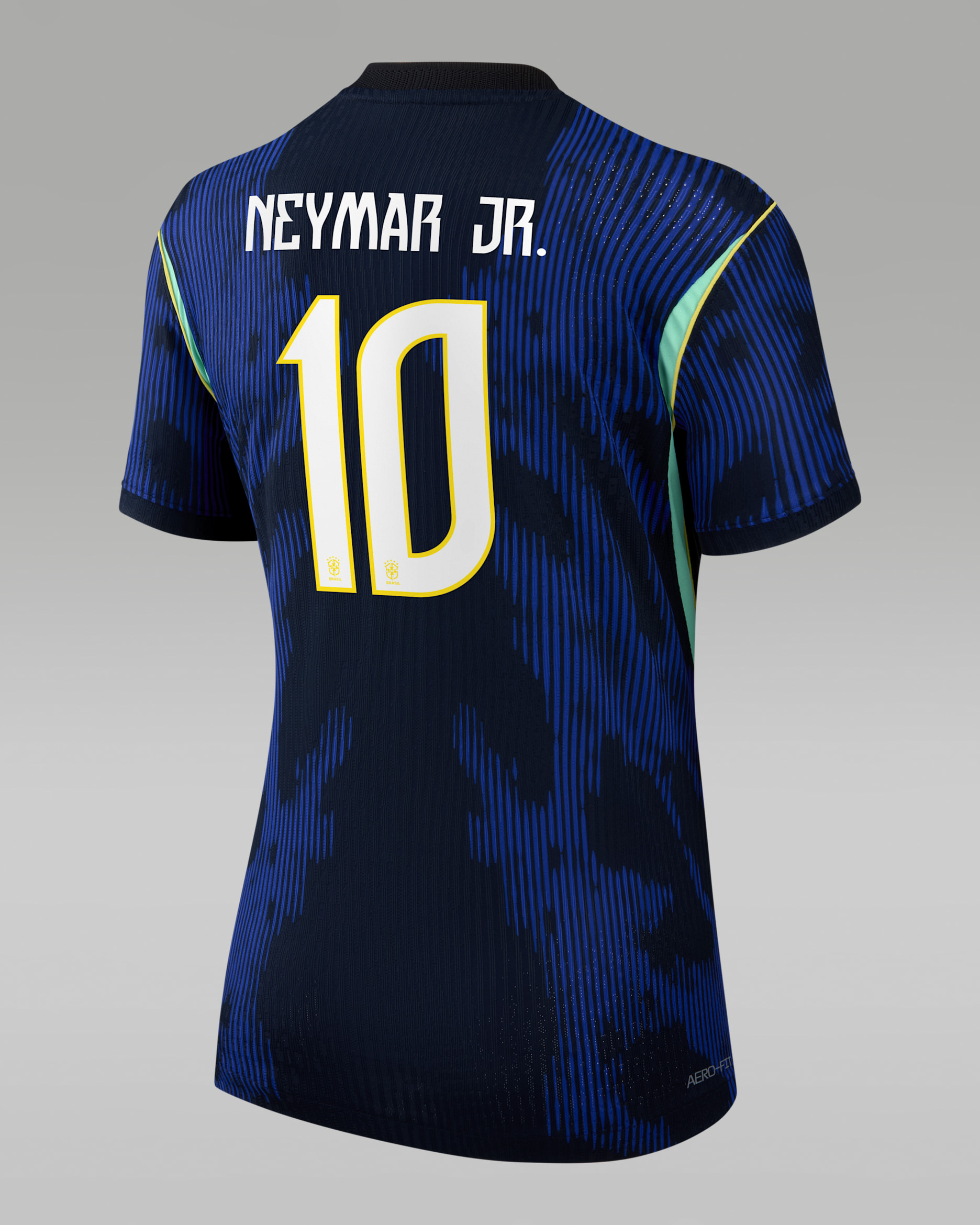 Neymar Jr. Brazil 2026 Match Away Women's Jordan Aero-FIT Soccer